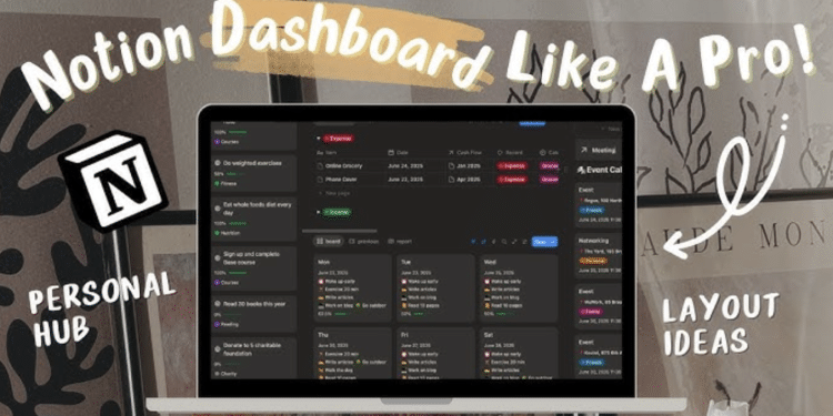 How to Build a “Focus Dashboard” in Notion That Actually Works